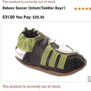 Robeez Soccer Crib Shoes